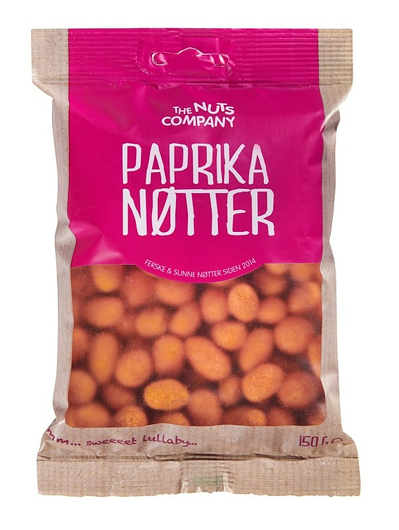 Peanøtter coatede - paprika 150g