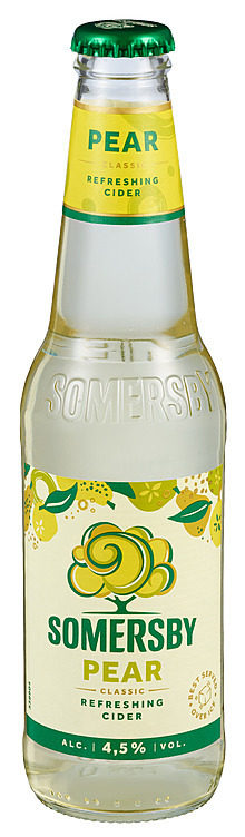 Somersby pære cider fl   4,5%   24x33cl
