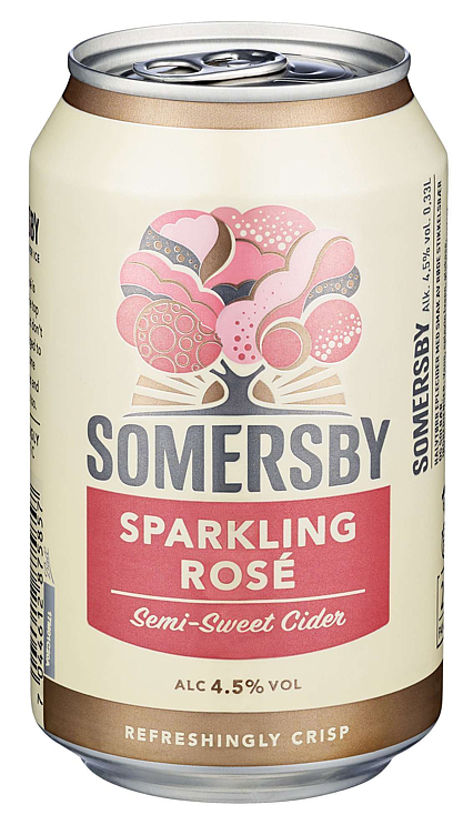 Somersby sparkling rose bx   4,5%   24x33cl