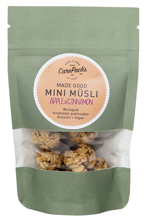 Müsli kuler apple&cinnamon, økol. glutenfri  24g