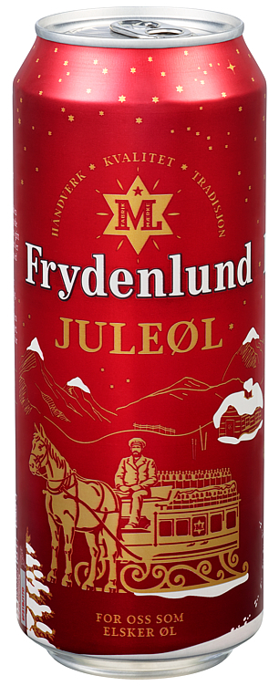 Frydenlund juleøl 6pk bx   4,7%   24x50cl