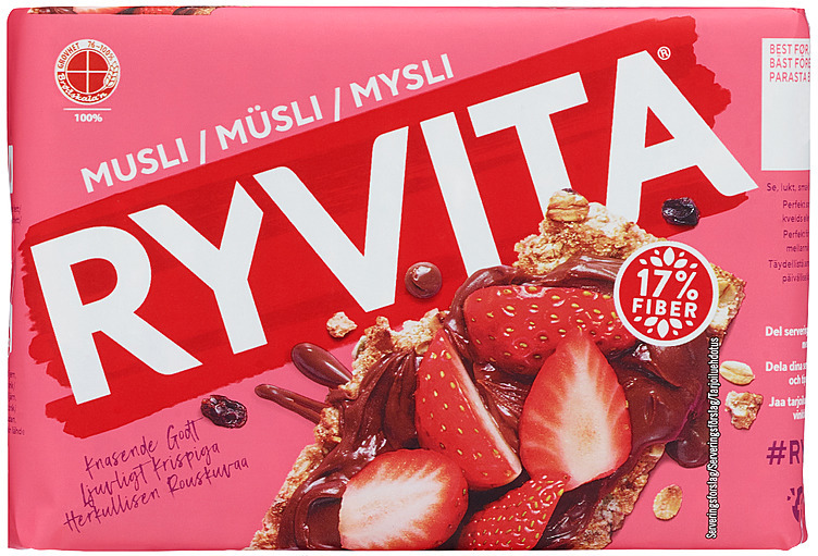 Ryvita knekkebrød muesli crunch  200g