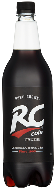 Rc cola uten sukker   12x1l
