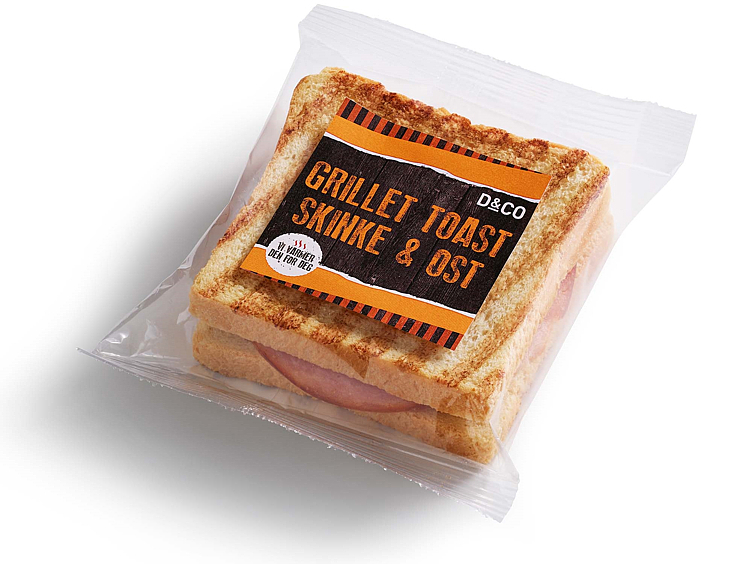 Toast skinke & ost grillet 110g
