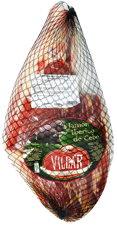 Ibericoskinke cebo u/ben   2xca4,5kg