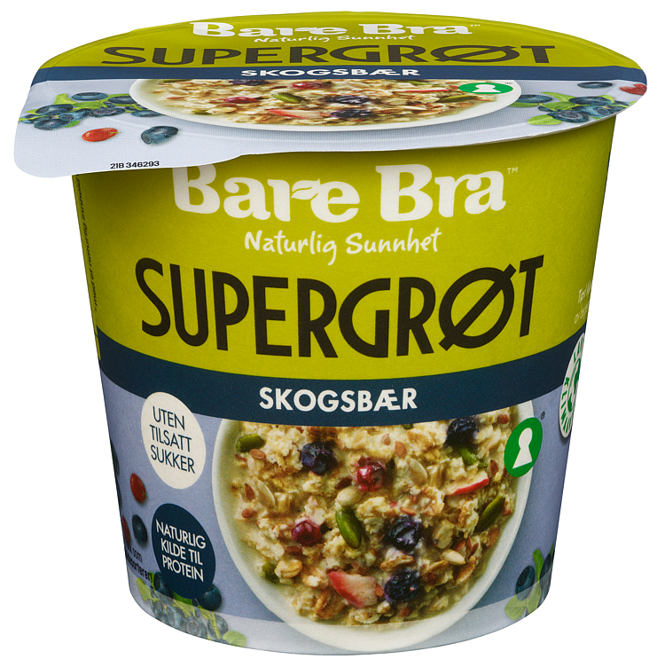Grøt skogsbær  57g
