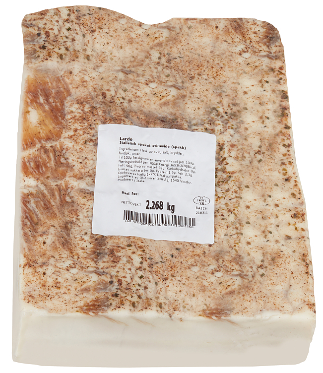 Lardo   4xca1,3kg