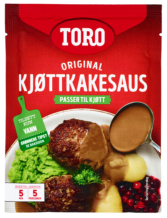Kjøttkakesaus pose   45g