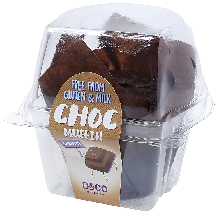 Muffin chocolate free from gluten & milk 85g