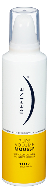 Define pure volume mousse   200ml