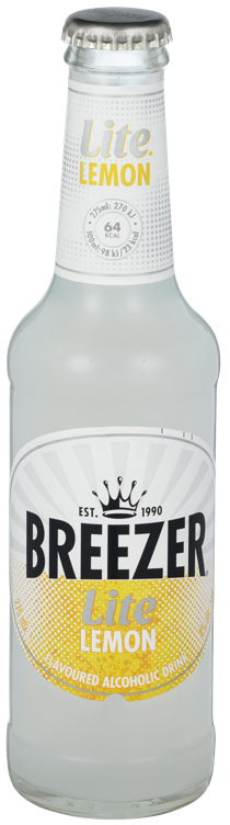 Breezer lemon lite fl   4%   24x27,5cl