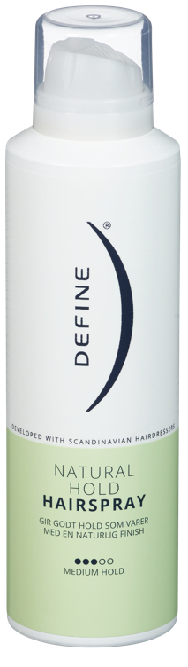 Define natural hold hairspray   200ml