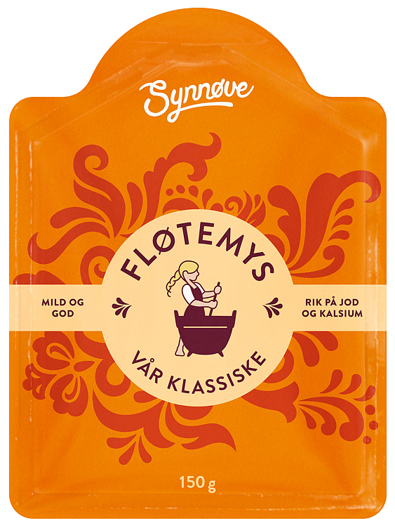 Fløtemysost  skivet 150g