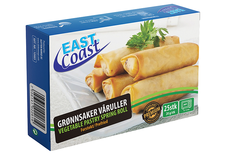 Grønnsaker vårrull   25x20g