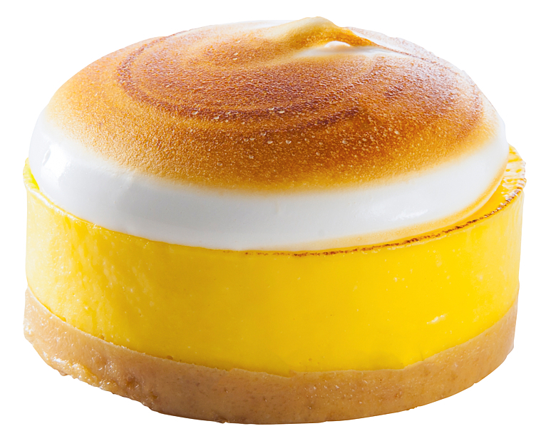 Sitron porsjonsdessert m/marengs 105g  12stk