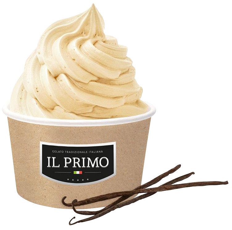 Iskrem vanilje  18x100g