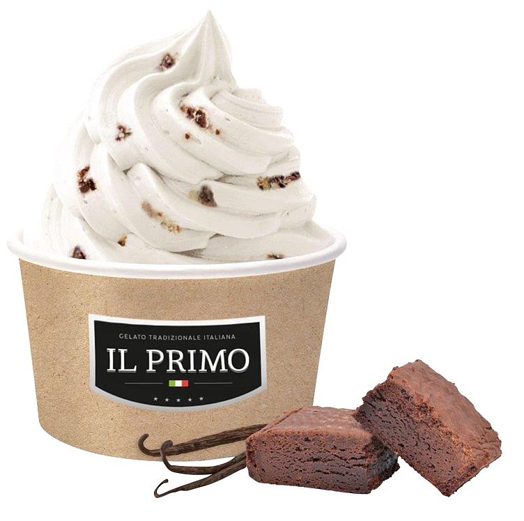 Iskrem vanilje & brownie  18x100g