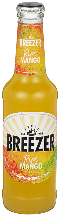 Breezer mango fl   4%   24x27,5cl