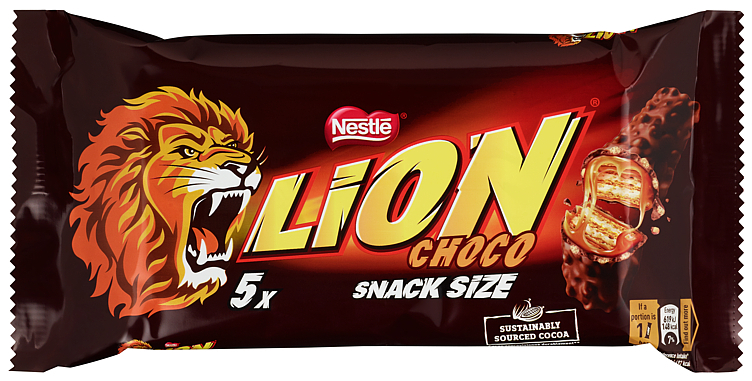 Lion snack size 5-pk  150g