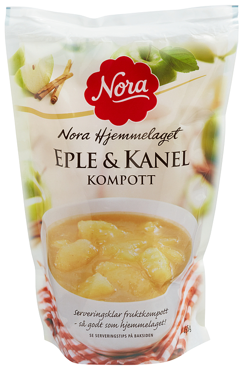 Eple & kanel kompott   455g