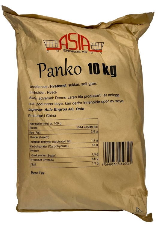 Bread crumbs panko   10kg
