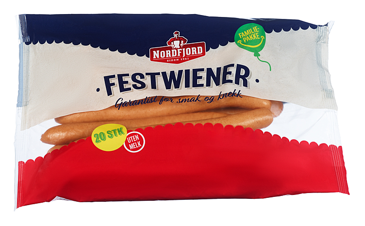 Wienerpølse storpk  1,2kg