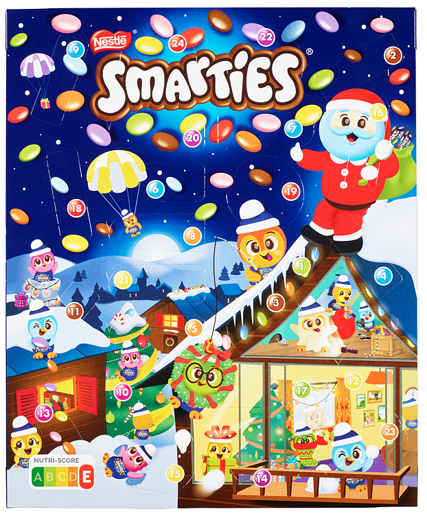 Smarties adventkalender  335g