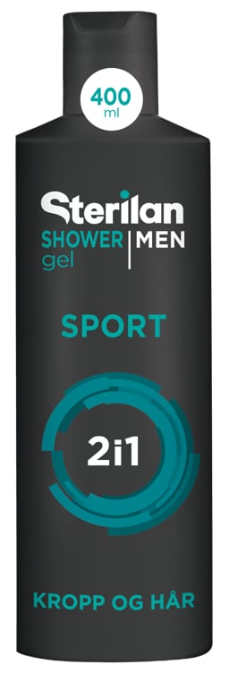 Sterilan men sport dusj   400ml