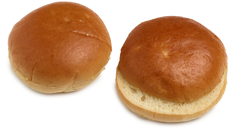 Hamburgerbrød brioche potato 60x70g