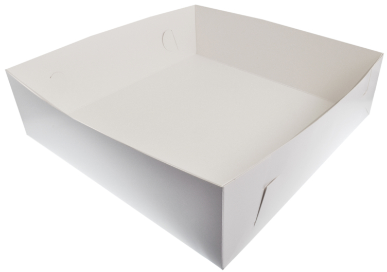 Eskebunn hvit 33x33x12cm   100stk