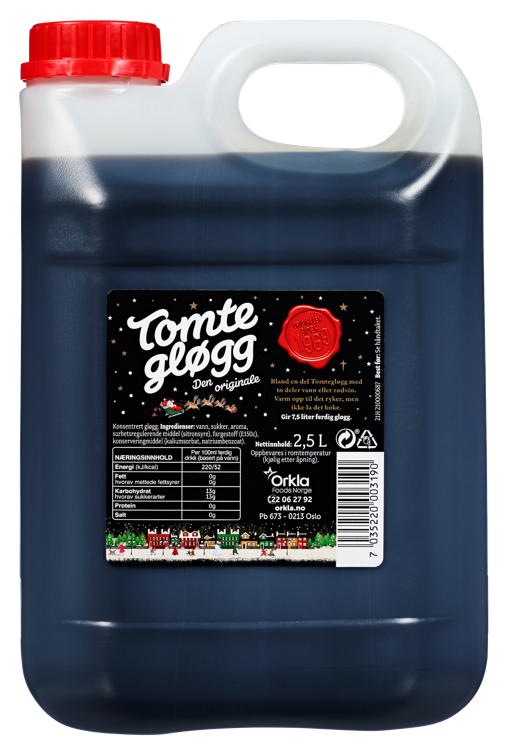 Tomtegløgg kanne   2,5l