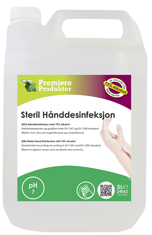 Steril hånddesinfeksjon   5l