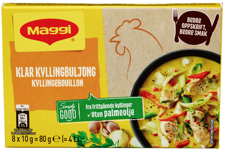 Klar kyllingbuljong   4l