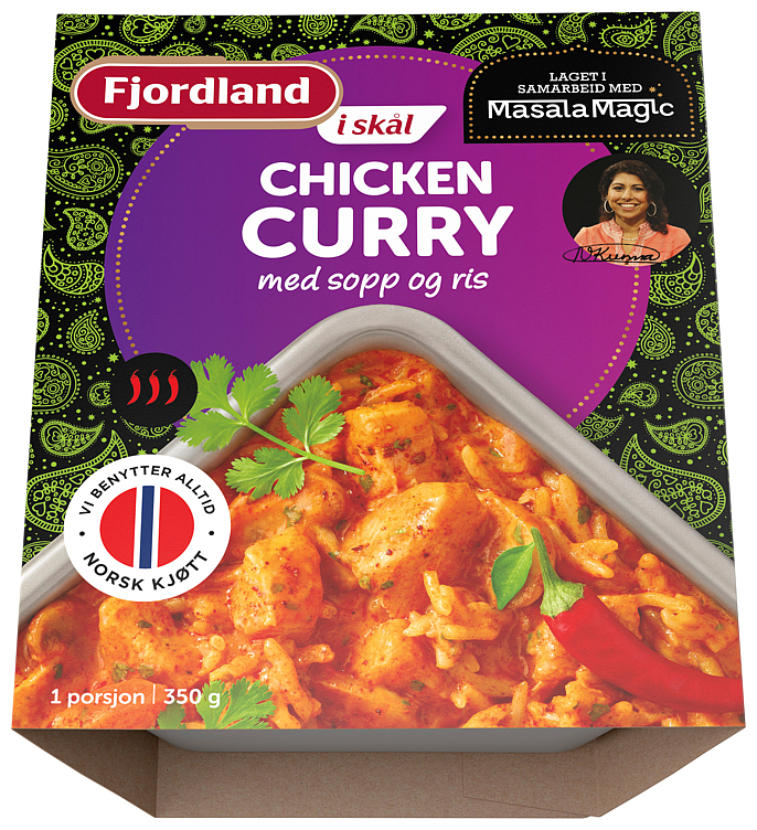 Masalamagic chicken curry  350g