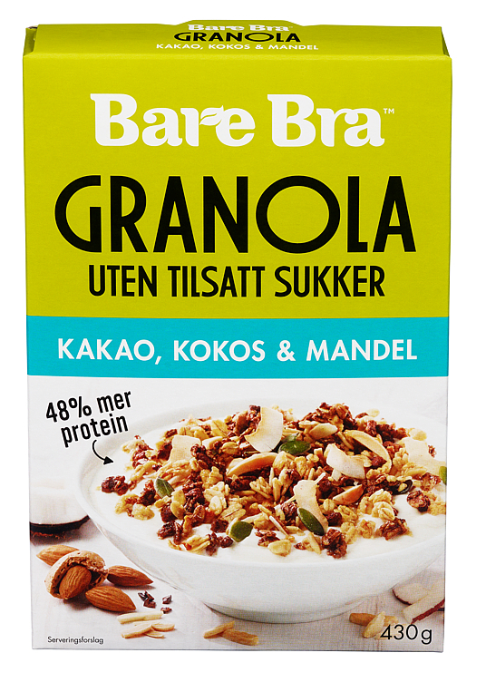 Granola kakao kokos & mandel   430g