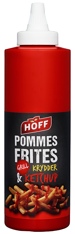 Hoff pommes frites krydder & ketchup  580g