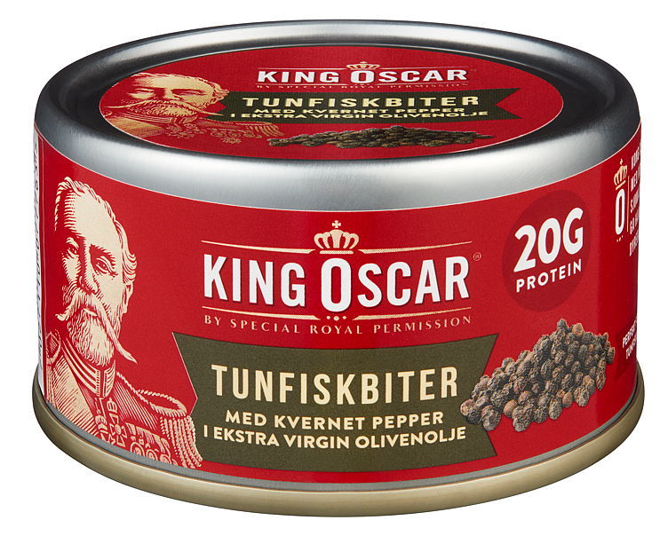 Tunfsk i olivenolje pepper  85g