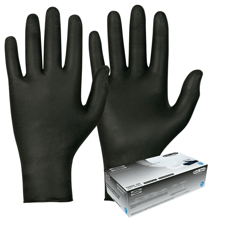 Engangshanske nitril sort s   200stk