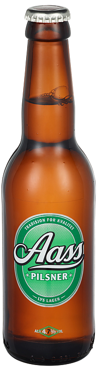 Aass pilsner fl  4,7%  24x33cl