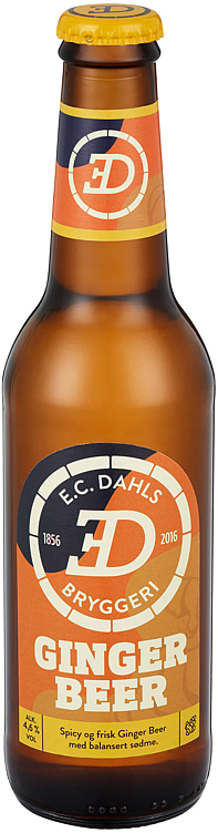 Ecd ginger beer flaske   4,6%   24x33cl