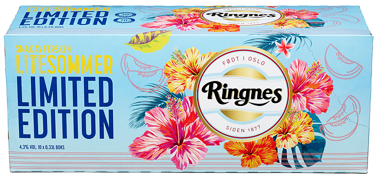 Ringnes lite sommer   4,5%   30x33cl