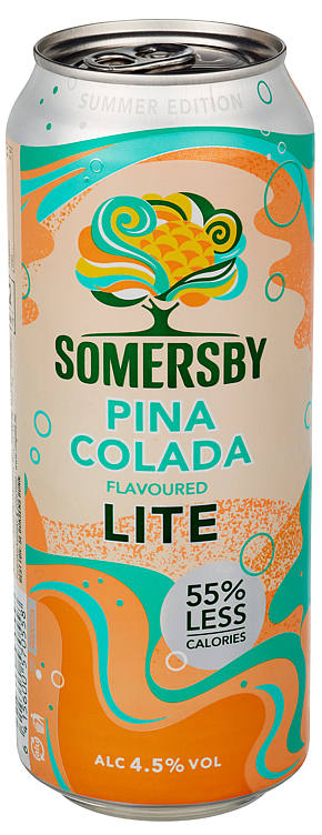 Somersby pina colada lite cider   4,7%   24x50cl