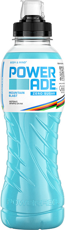 Powerade zero mountain blast flaske  12x500ml