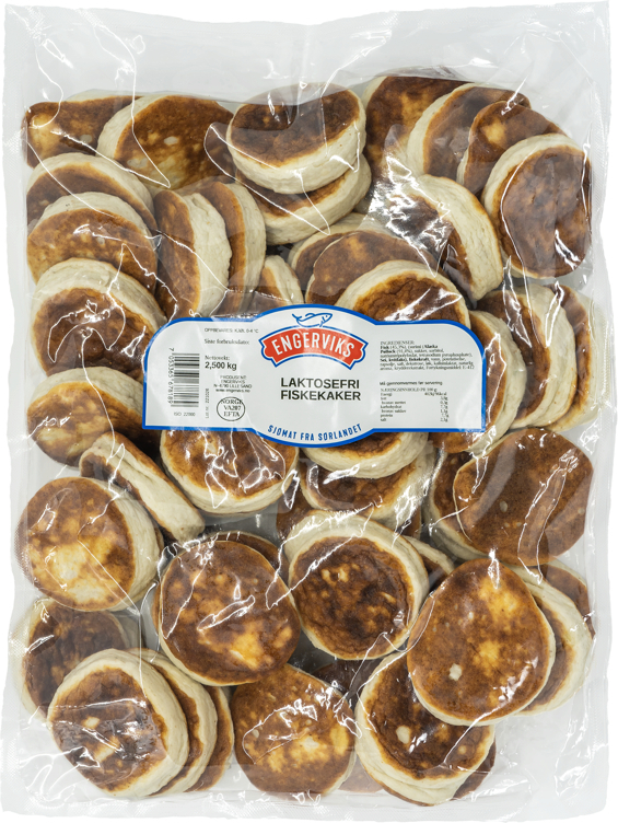 Fiskekaker 70% laktosefri  2,5kg