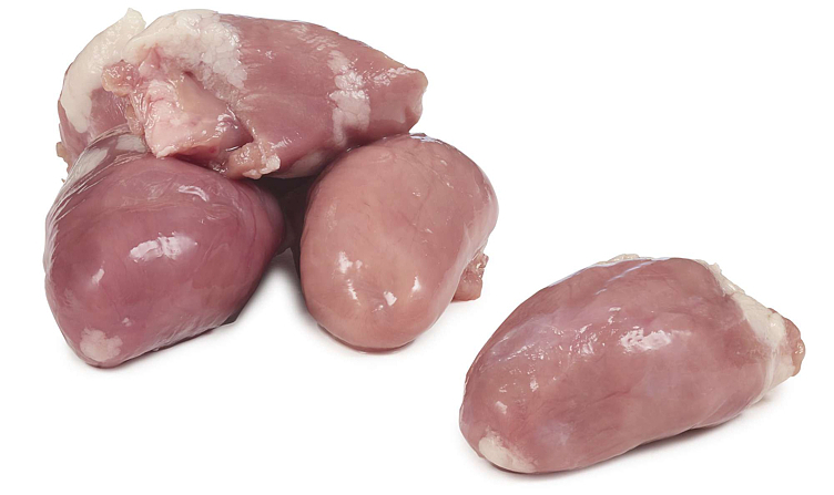 Kyllinghjerter fryst 3x1kg  kg