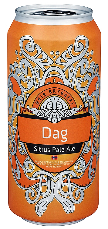 Ægir dag sitrus pale ale    4%   24x44cl