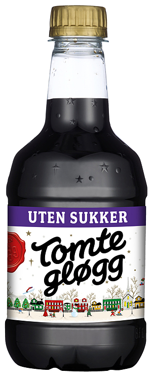 Tomtegløgg uten sukker  500ml