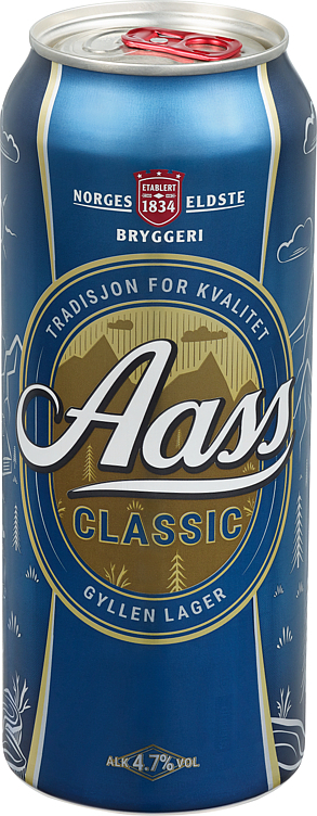 Aass classic 4-pk bx 4,7%  24x50cl