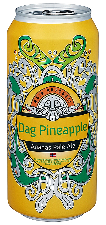 Ægir dag pineapple pale ale    4,7%    24x44cl