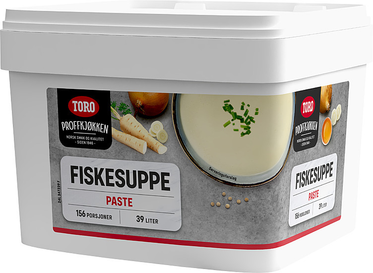 Fiskesuppe pastøs  3,5kg